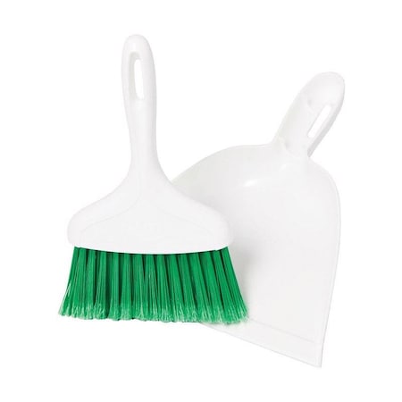 Libman Libman 7 in. W Soft Recycled PET Dust Pan with Whisk Broom 1031